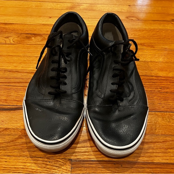 MENS LEATHER HIGH TOP OLD SCHOOL - Picture 2 of 10